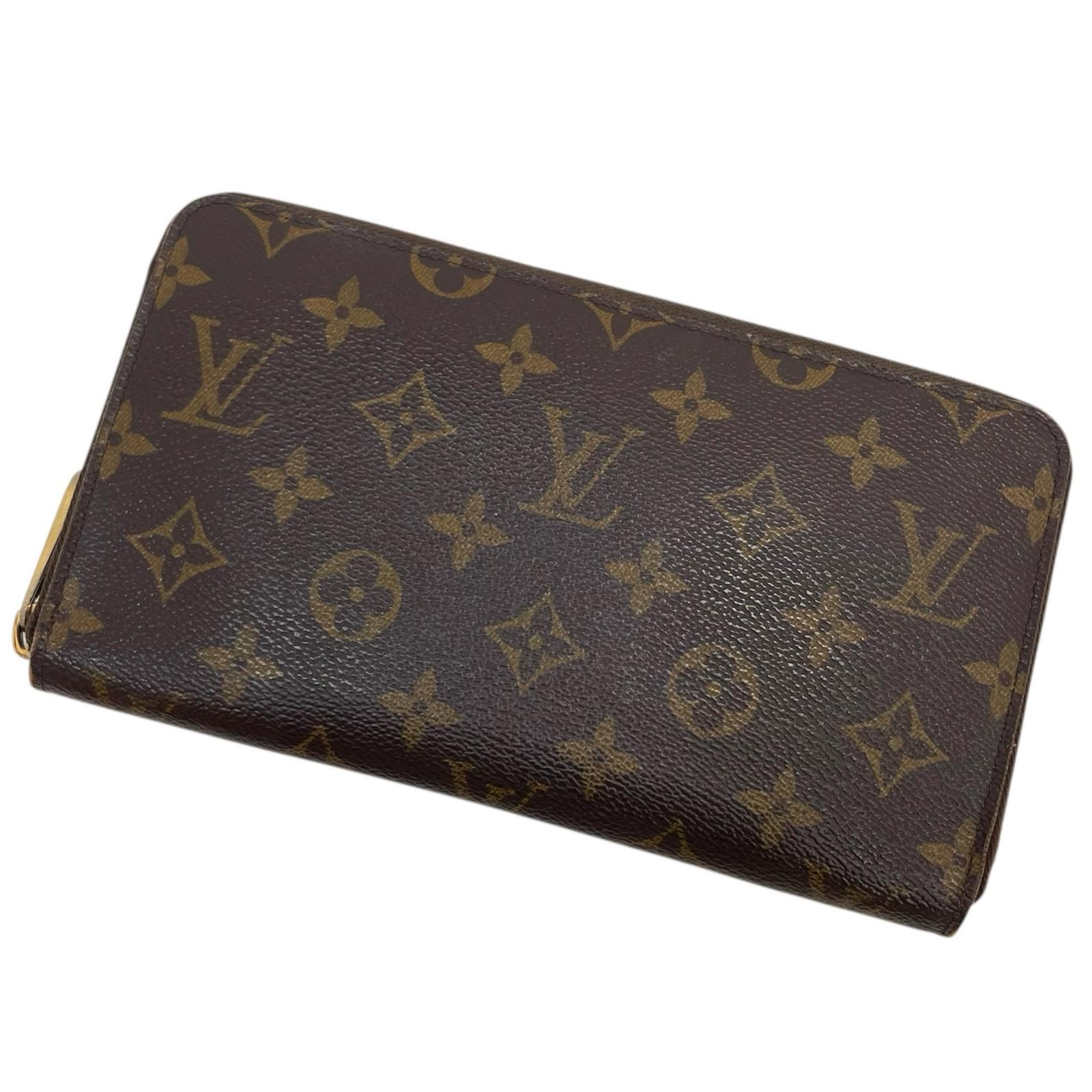 【中古】LOUIS VUITTON | ルイ・ヴィトン ジッピーオーガナイザー モノグラム ラウンドチャック長金入れ M62581 赤銅色【尾張小牧店】