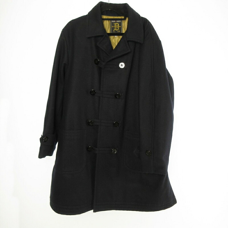 【中古】DRESS HIPPY | ドレスヒッピー DH DUFFLE COAT ダッフルコート ネイビー サイズ：M【姫路東店】｜お宝市番館