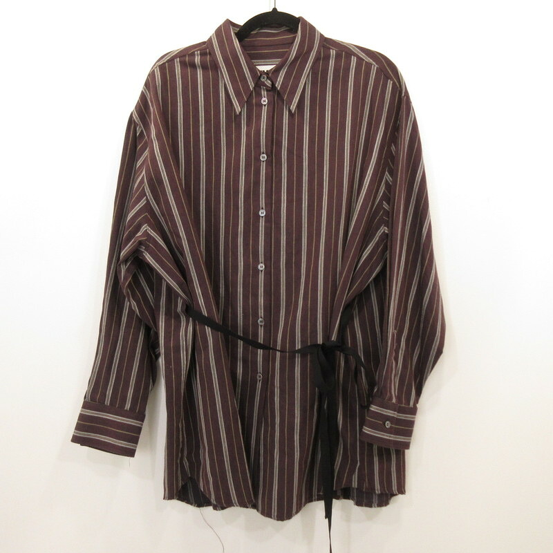 【中古】MM6(Maison Margiela) | エムエムシックスメゾンマルジェラ 長袖シャツ S52DL0195 国内正規品 サイズ：46【姫路東店】 17,856円