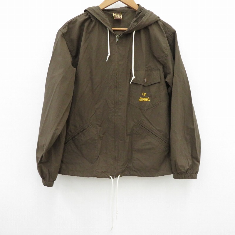 【中古】OCEANPACIFIC | オーシャンパシフィック SD HOOD JACKET ナイロンジャケット 515200 ブラウン サイズ：M【瀬戸大橋店】