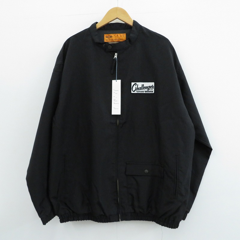 【中古】CHALLENGER | チャレンジャー RACING FIELD JACKET ナイロンジャケット ?clg-jk025-001 ブラック サイズ：XL【瀬戸大橋店】 19,832円
