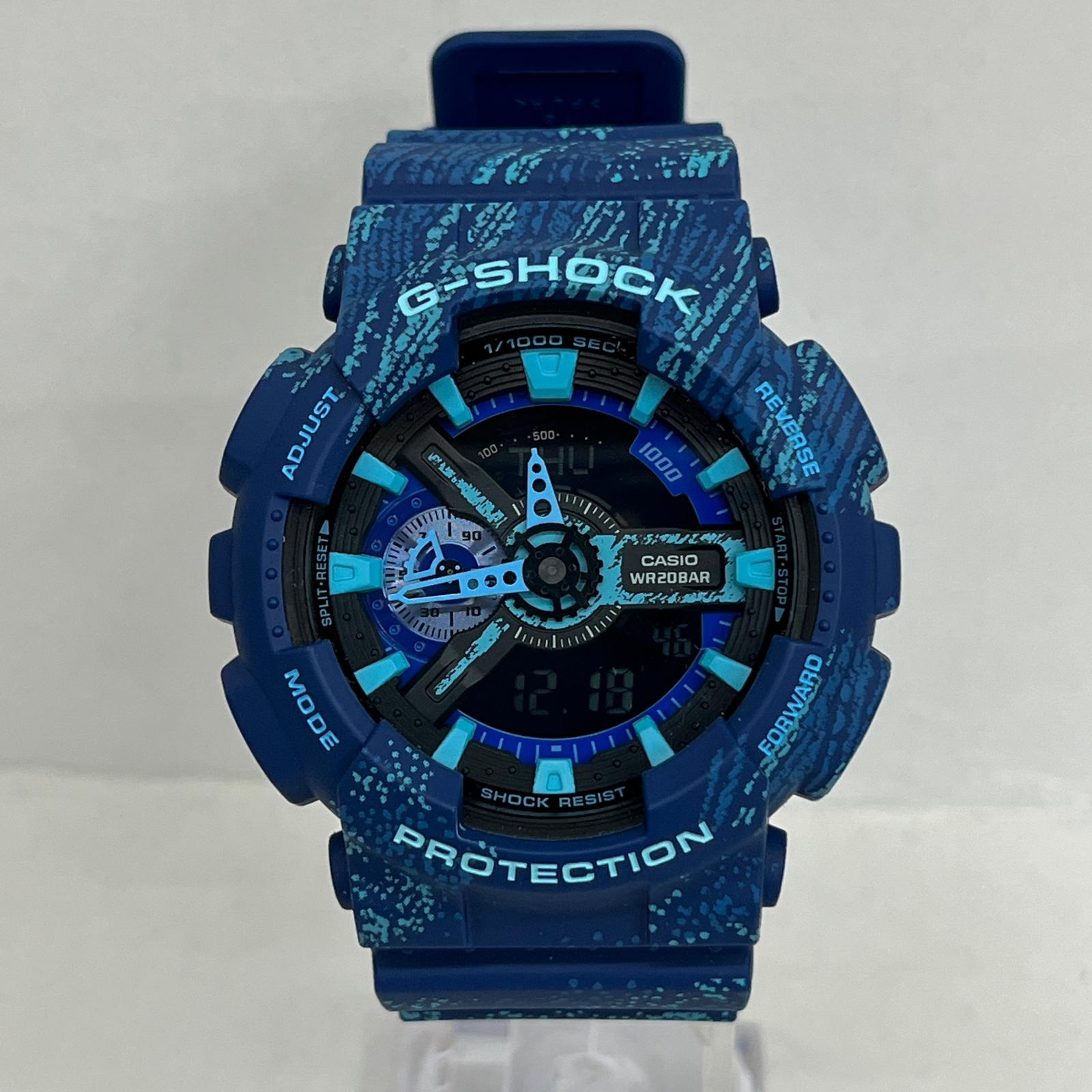 【中古】G-SHOCK | ジーショック 腕時計 GA-110TX-1AJF ブルー【加古川店】