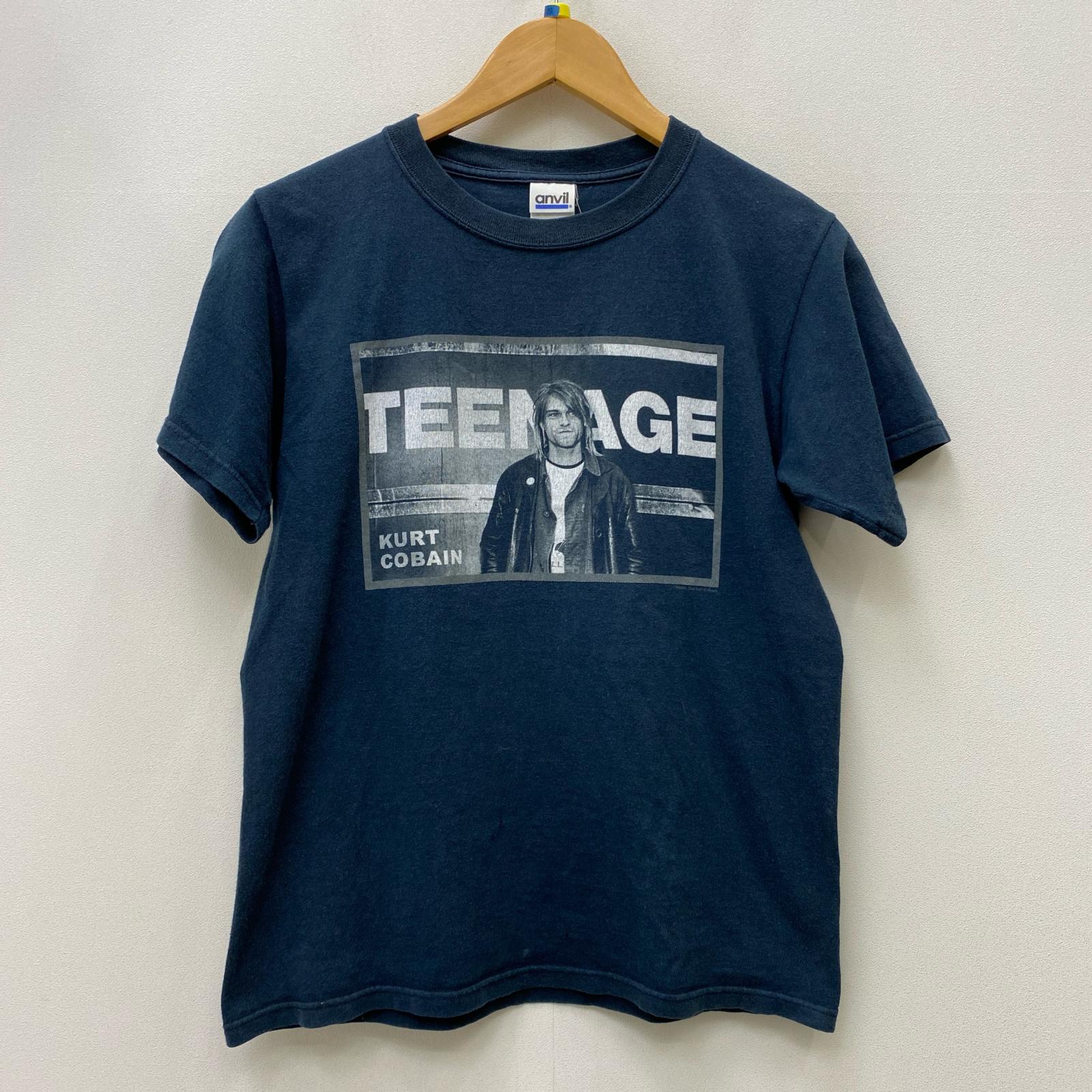 【中古】 nirvana kurt cobain:teenage  anvil 半袖Ｔシャツ 黒いこと【加古川店】
