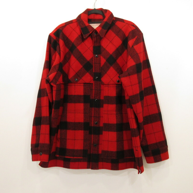 【中古】FILSON | フィルソン マッキーノクルーザージャケット その他アウター 年式:70-80s レッド サイズ：L【姫路東店】｜お宝市番館 24,360円