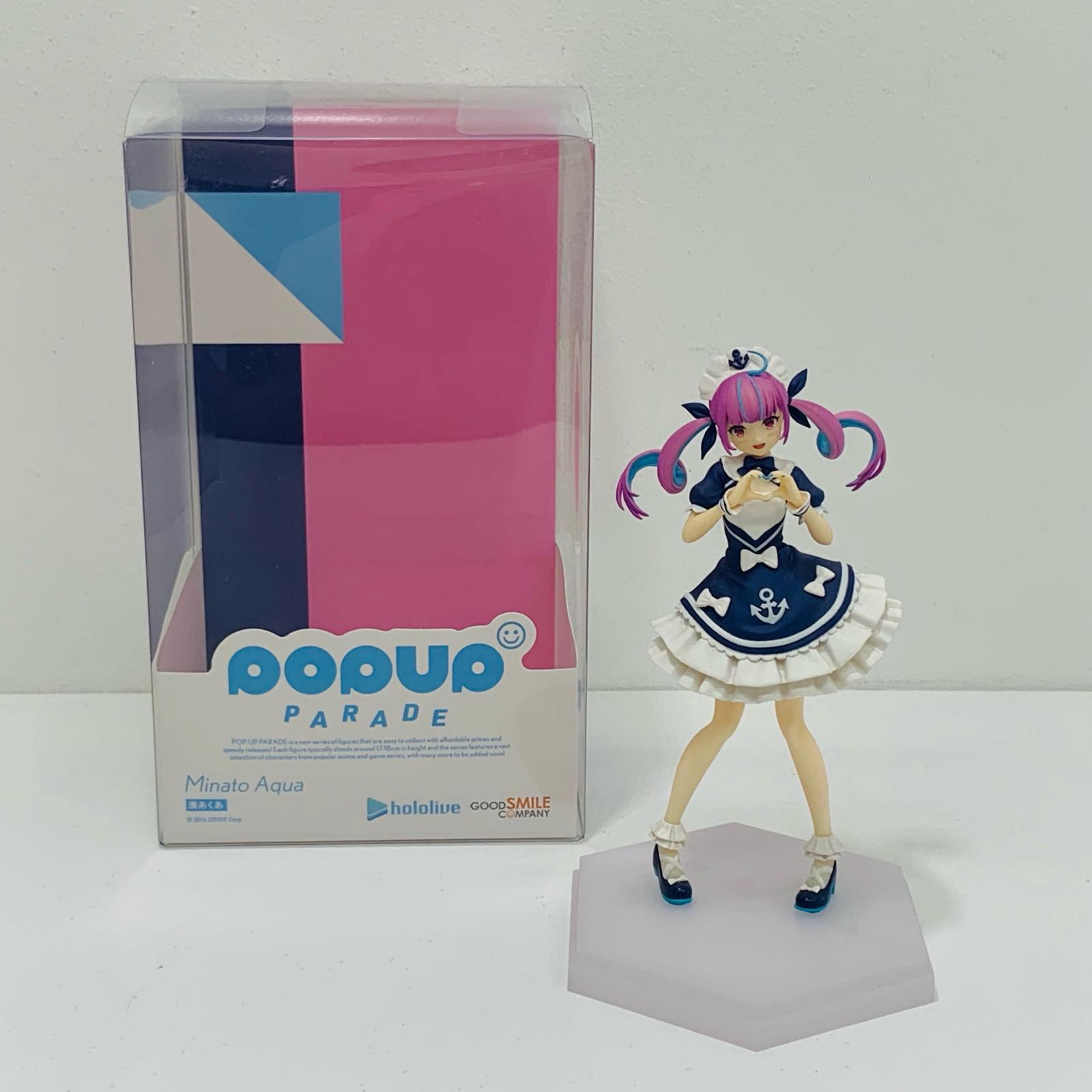 【中古】 POPUPPARADE湊あくあ「ホロライブプロダクション」プラスチック製塗装済み完成品