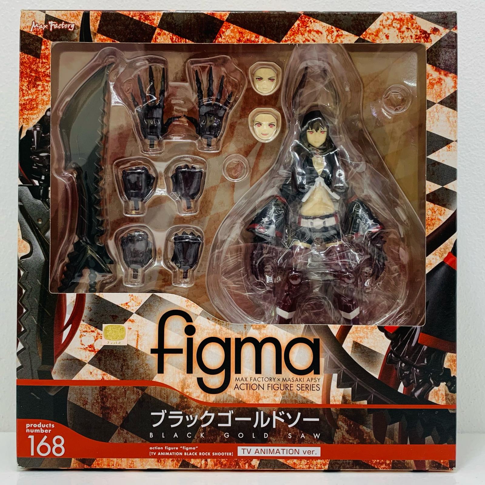 【中古】 figmaブラックゴールドソーTVANIMATIONver.「ブラック★ロックシューター」