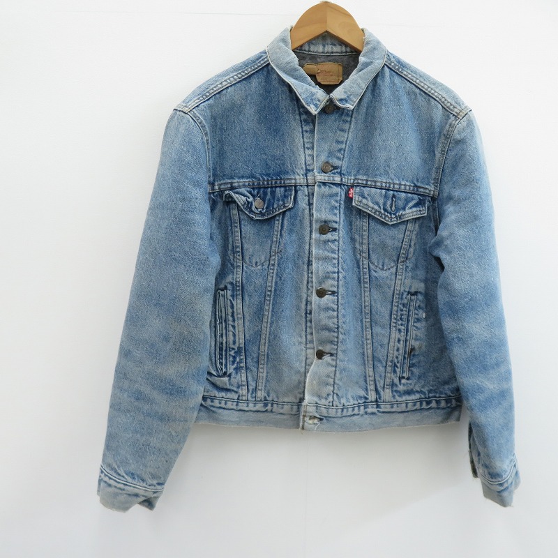 【中古】Levi's | リーバイス USA製 デニム ジャケット 71506-0316 ブルー サイズ：46【瀬戸大橋店】