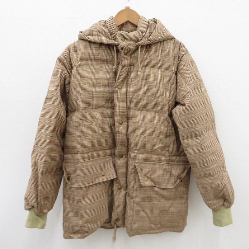 【中古】EVISU | エヴィス ダウンジャケット ベージュ サイズ：40【瀬戸大橋店】｜お宝市番館 12,936円