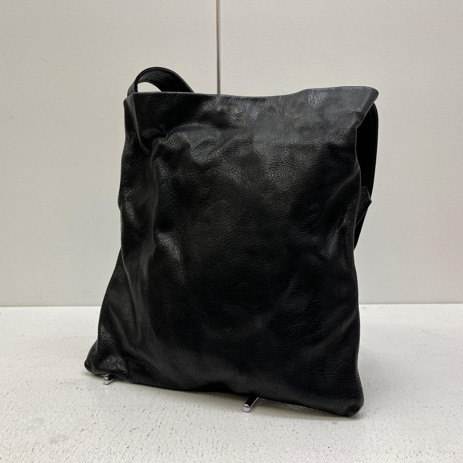【中古】BACKLASH | うしろ側混雑時 leather shoulder bag ショルダーバッグ 黒いこと【加古川店】