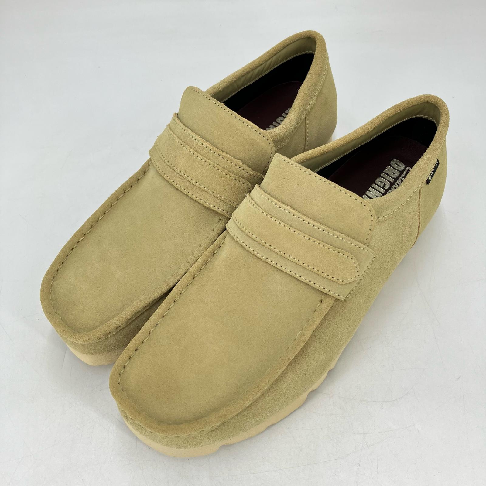 【中古】Clarks | クラークス WallaLoaferGTX その他靴 26177992 ベージュ 27cm【イオン広店】