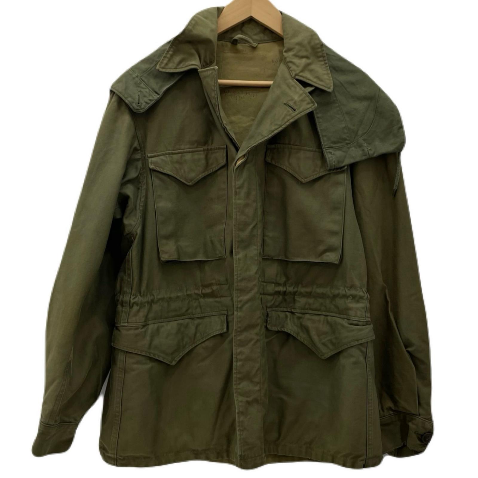 【中古】MILITARY御召しもの | ミリタリーイリョウ 40s-50s ボンネット付き添い人 M-43 FIELD JKT ミリタリー上衣 カーキ【尾張小牧店】