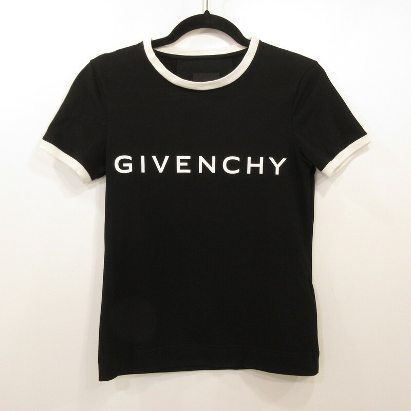 【中古】GIVENCHY | ジバンシィ 半袖Ｔシャツ BW70BF3YAC 国内置き目品 黒いこと 大きさ：XS【姫路東店】