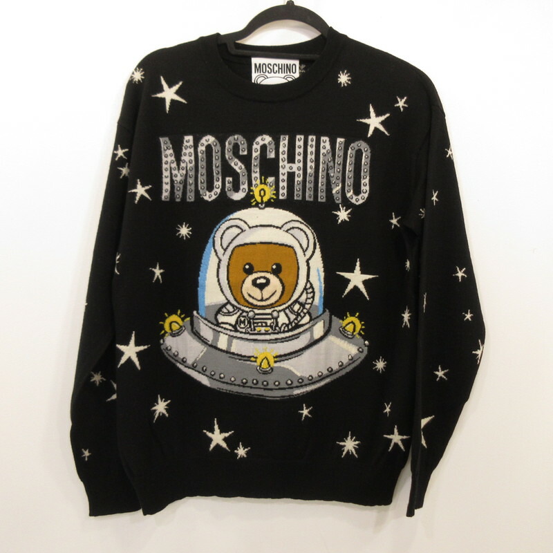 楽天市場】モスキーノ (Moschino) スポンジボブ長袖セーター ウール