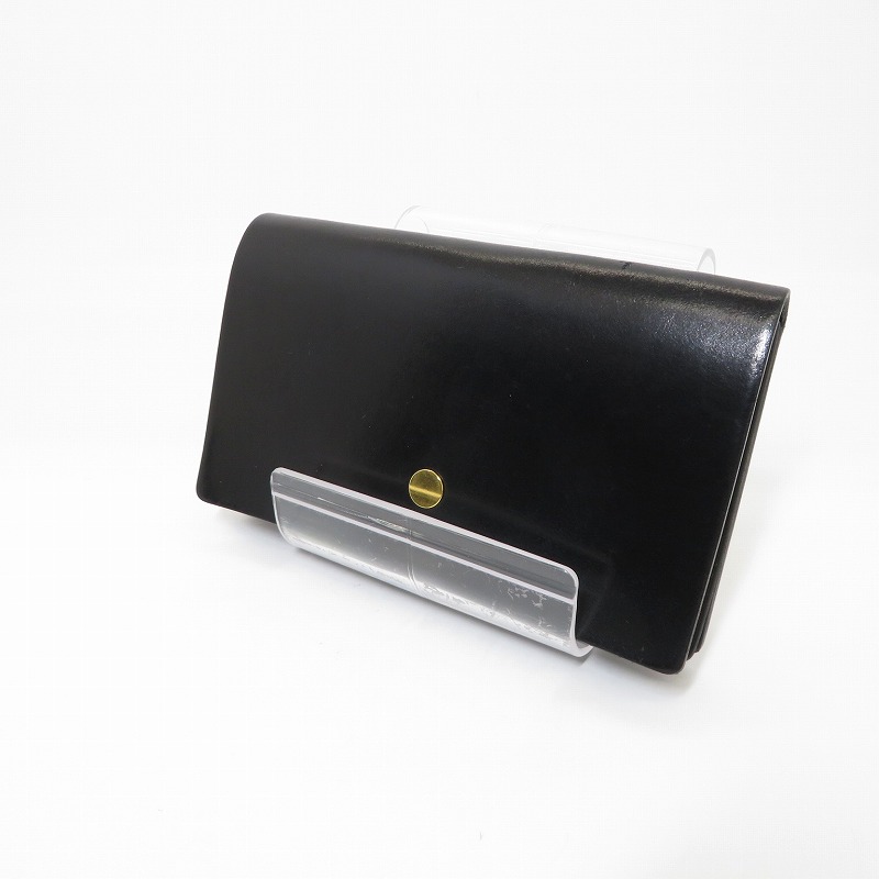 【中古】FORME | フォルメ ｺｰﾄﾞﾊﾞﾝ カードケース flp-19 ブラック【瀬戸大橋店】