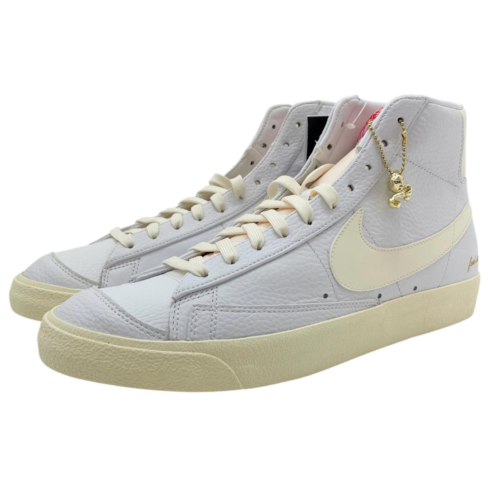 【中古】NIKE | ナイキ BLAZER MID \u002777 \"POPCORN\""/ブレーザー ミッド \u002777 \""ポップコーン\"" 靴 スニーカー CW6421-100 白いこと×黄色 30糎【尾張小牧店】【専】"