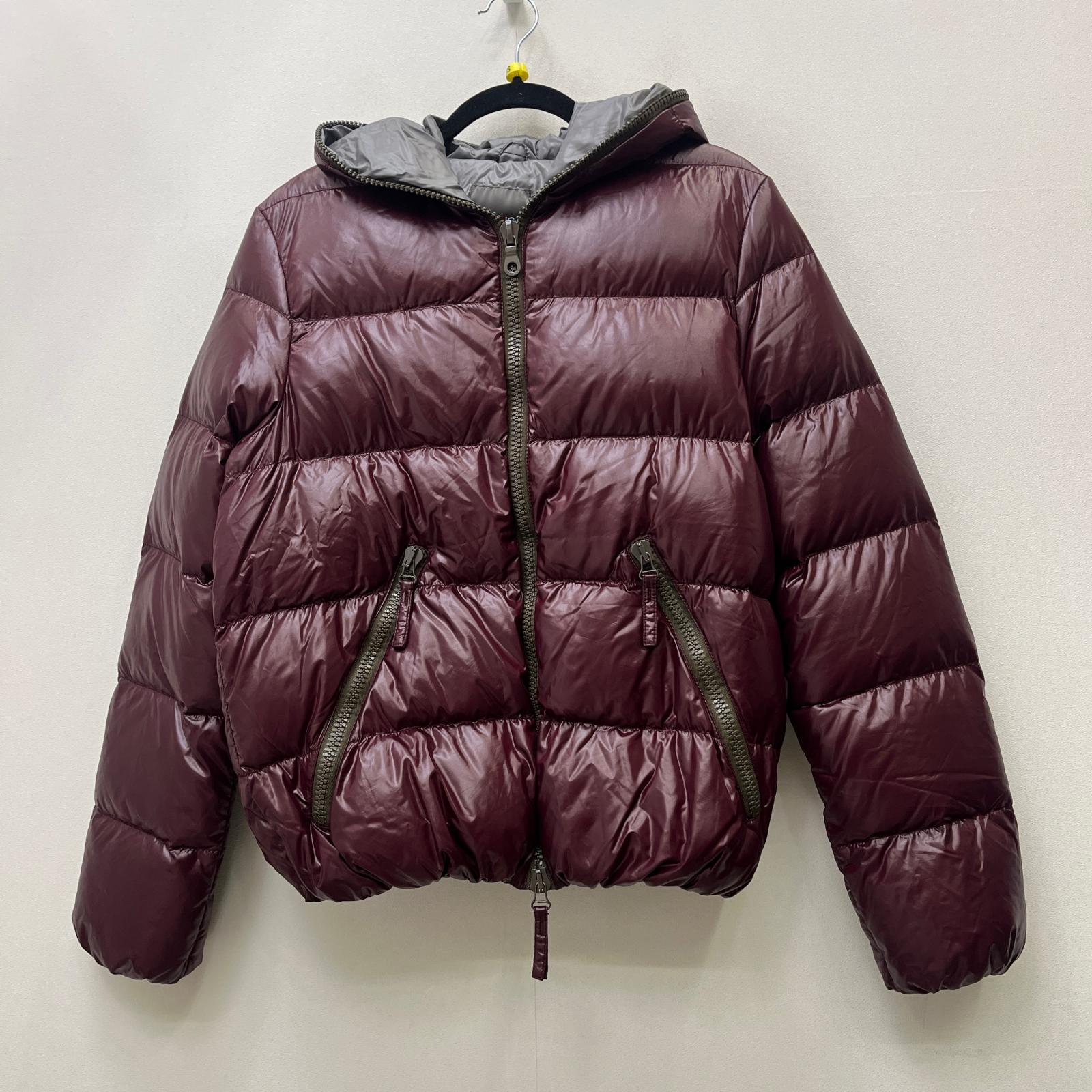 【中古】DUVETICA | デュベティカ フルジップダウンジャケット ダウンジャケット ボルドー/バーガンディー サイズ：48【加古川店】 10,390円