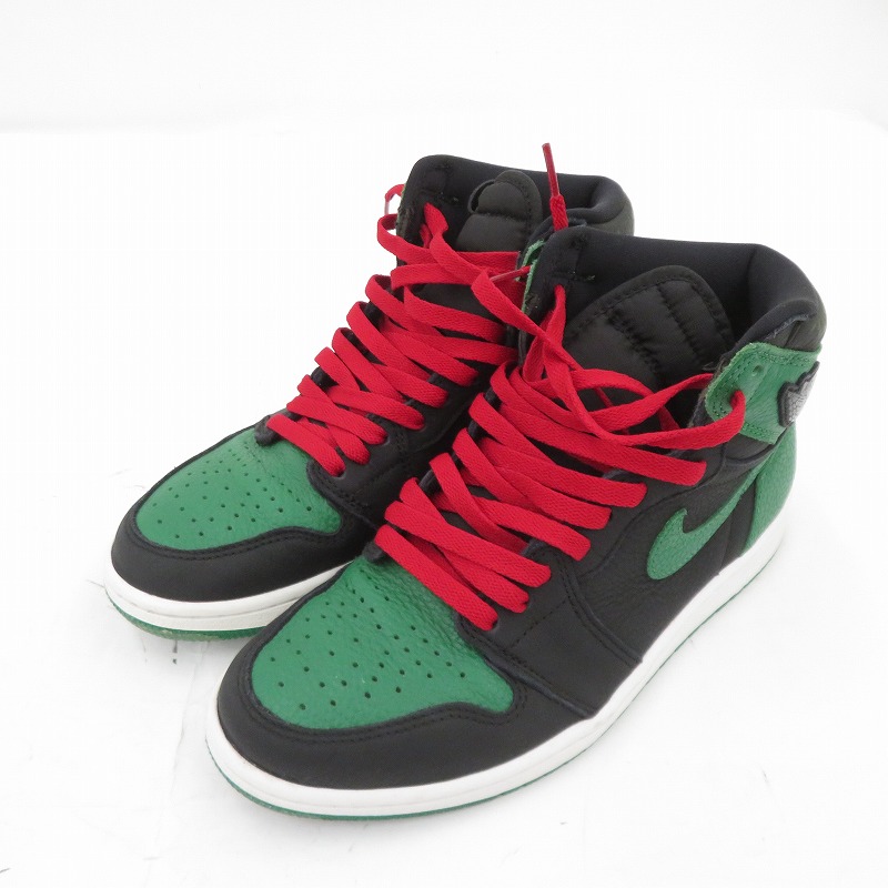 【中古】NIKE | ナイキ AJ1 Retro High OG スニーカー 555088-030 サイズ：26.5cm グリーン【瀬戸大橋店】