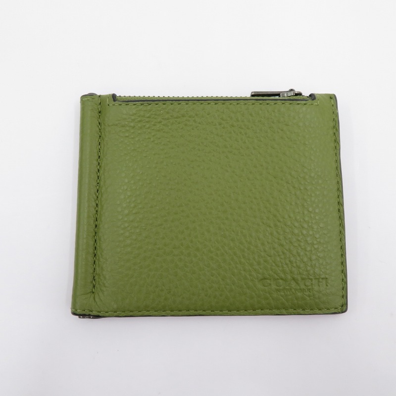 楽天市場】【財布】COACH コーチ マネークリップ マグネット式 レザー