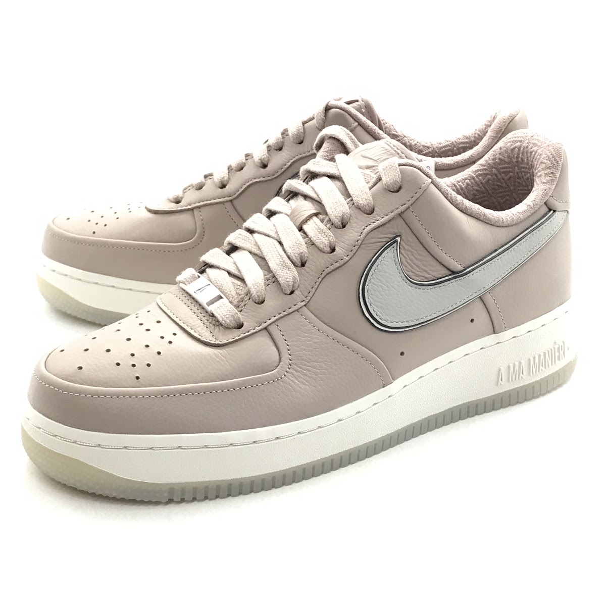 【中古】NIKE | ナイキ × A MA MANIERE(ア マ マニエール) AIR FORCE 1 'WHILE YOU WERE SLEEPING' スニーカー HF4084-200 ピンクベージュ 27.5cm【倉吉店】|お宝市番館