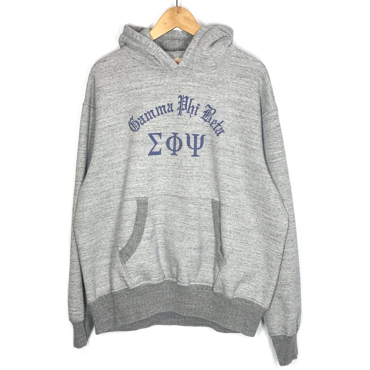 【中古】WHITESVILLE | ホワイツビルホワイツヴィル SWEAT HOODED PARKA W/PRINT プルオーバーパーカー パーカー WV69615 グレー サイズ：XL【倉吉店】