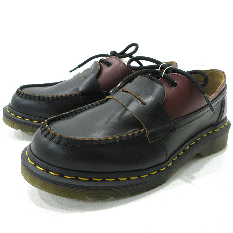 【中古】Dr.Martens×MM6 | お医者さんマーチン×エムエムシックス 1461 pent. / MM6 なめし革シューズ s66wr0029 黒いこと 大きさ：UK5(約24.0珊)【三重中央局】
