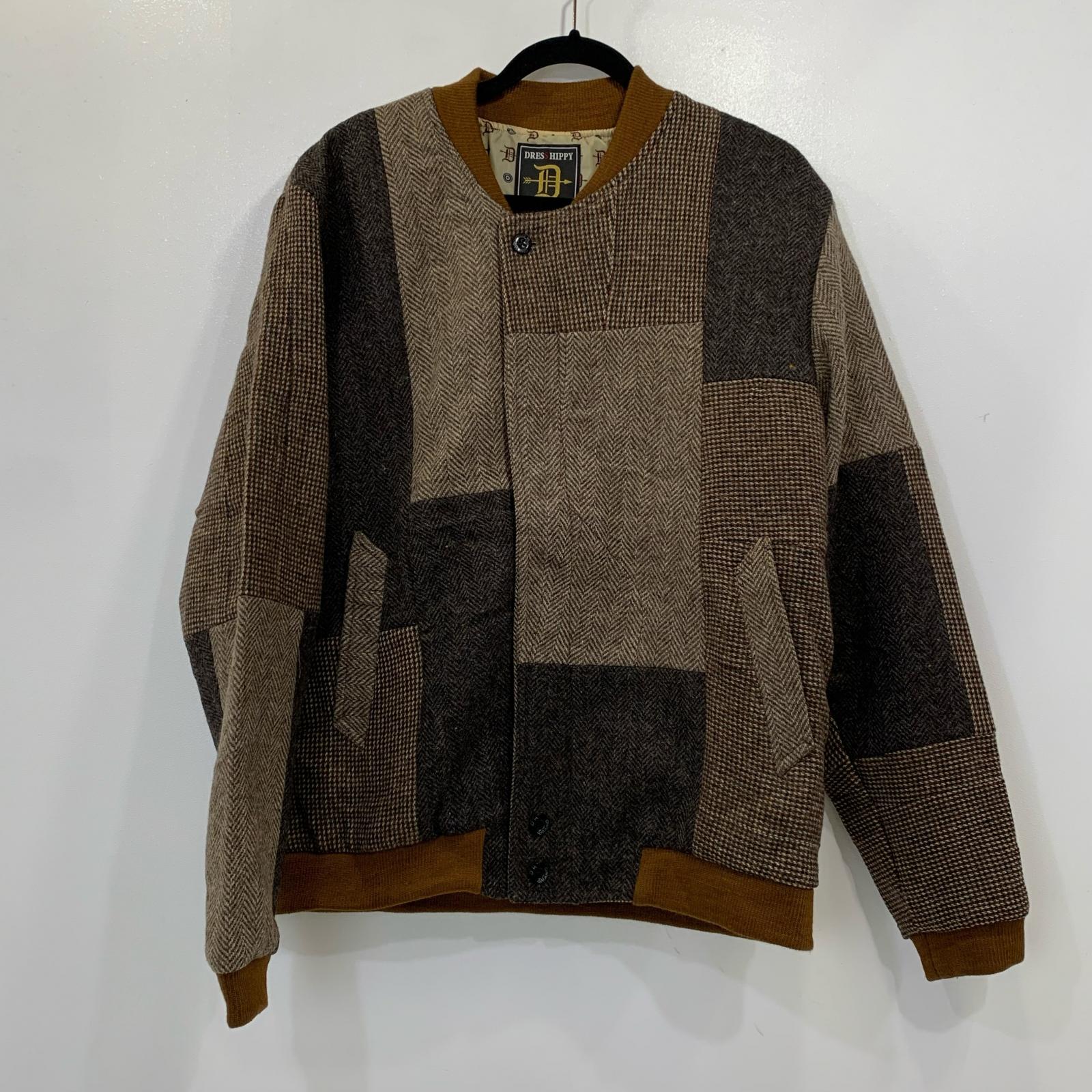 【中古】DRESS HIPPY | ドレスヒッピー HARRIS PATCHWORK DERBY JACKET その他アウター マルチカラー サイズ：L【姫路東店】