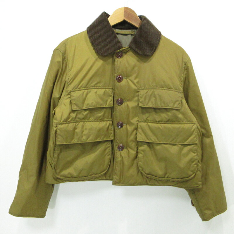 【中古】 45R | フォーティファイブアール ナイロンのアニーハンティングキルトブルゾン 80910303 赤銅色 大きさ：1【三重中央局】