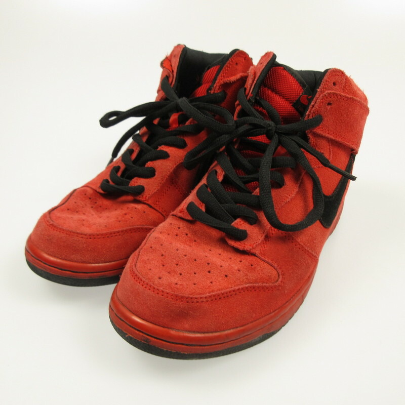 【中古】NIKE | ナイキ SB DUNK HIGH RED DEVIL スニーカー 305050-600 レッド 26cm【姫路東店】