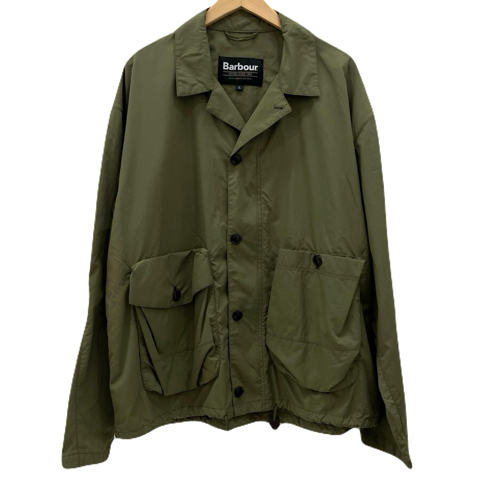 【中古】Barbour | バーブァー 25SS　Fatigue Heritage＋　ライトウェイトブルゾン ジャケット 251MCA1033 オリーブ サイズ：L【尾張小牧店】