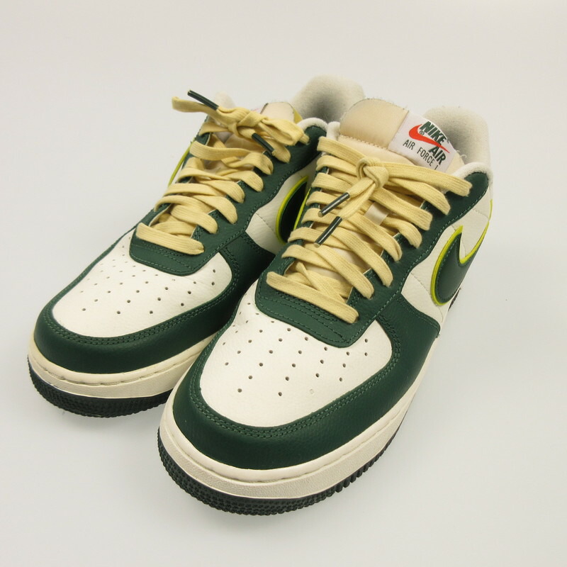 【中古】NIKE | ナイキ AIR FORCE 1 07 LOW Sail/Noble Green スニーカー FD0341-133 グリーン 27cm【姫路東店】