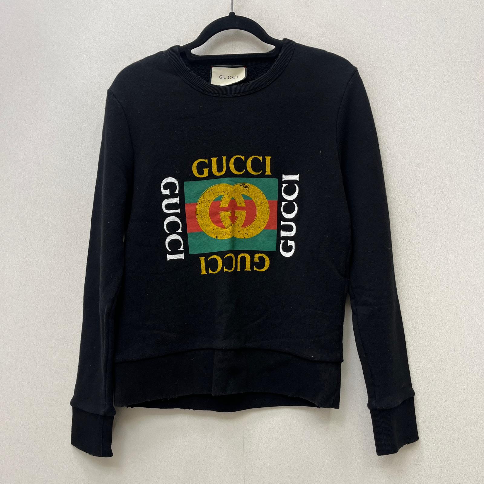 【中古】GUCCI | グッチ Vintage Logo 国内置き目品 汗水 454569-X5J57 黒いこと 大きさ：XXS【加古川店】