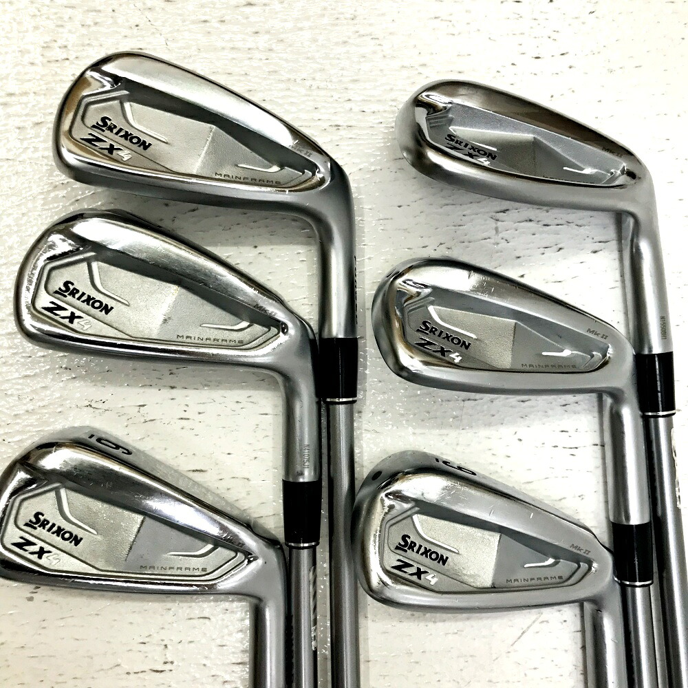 【中古】【ゴルフ機材】 スリクソン SRIXON ZX4 MK2 (2022) 6本仕かける Diamana ZX-I 60 FLEX S【加古川店】 クラブ-スポーツ・アウトドア