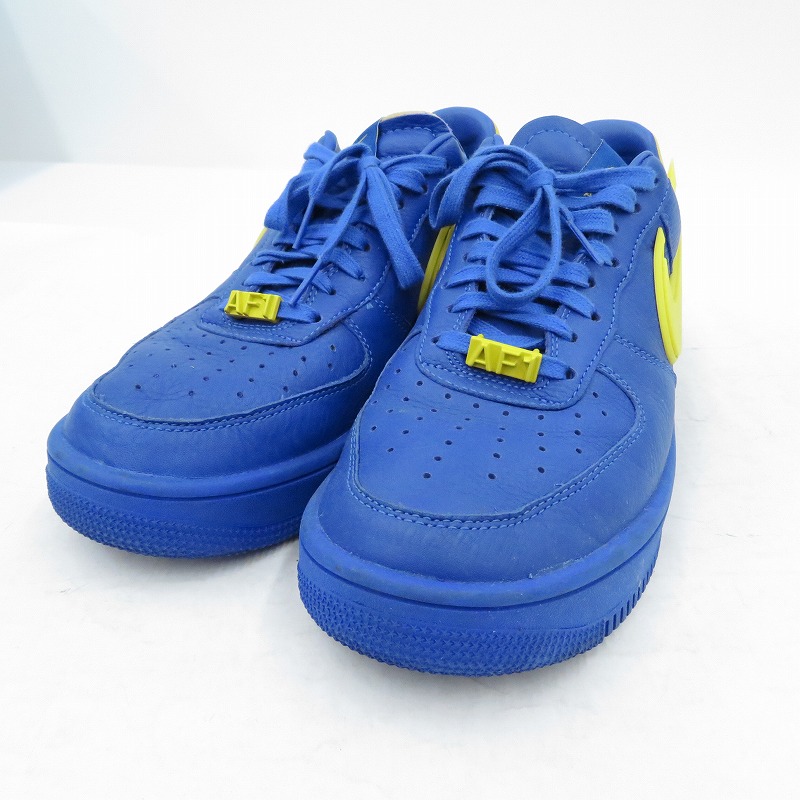 【中古】NIKE | ナイキ ×AMBUSH  Air Force 1 Low スニーカー DV3464-400 空軍 青碧 27糎【瀬戸大橋店】