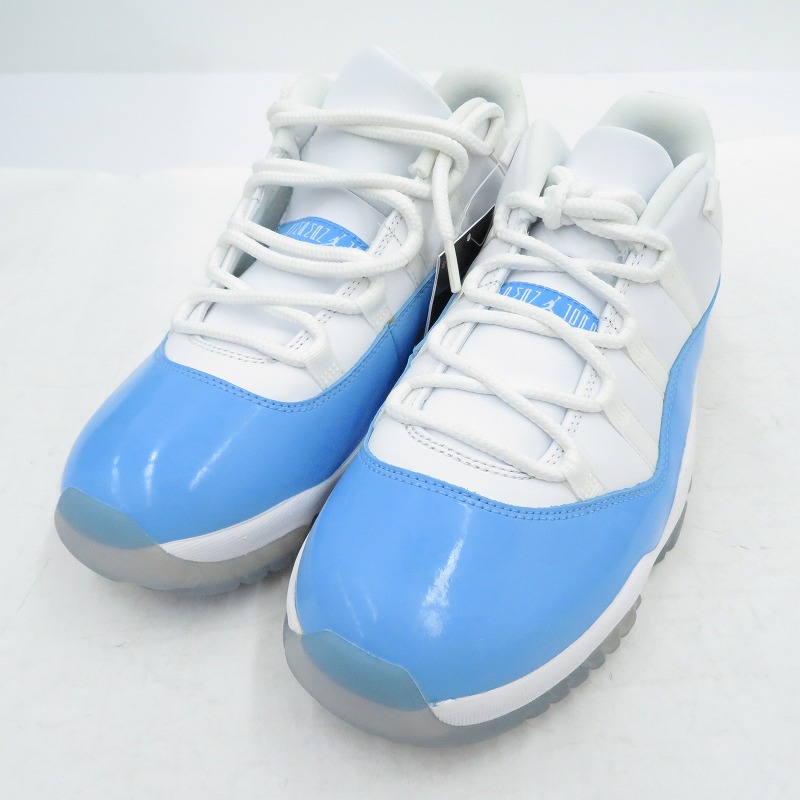 【中古】NIKE | ナイキ Air Jordan 11 Retro Low \u0027University Blue\u0027 (2017) スニーカー 528895-106 エアジョーダン 青碧 28.5珊【瀬戸大橋店】