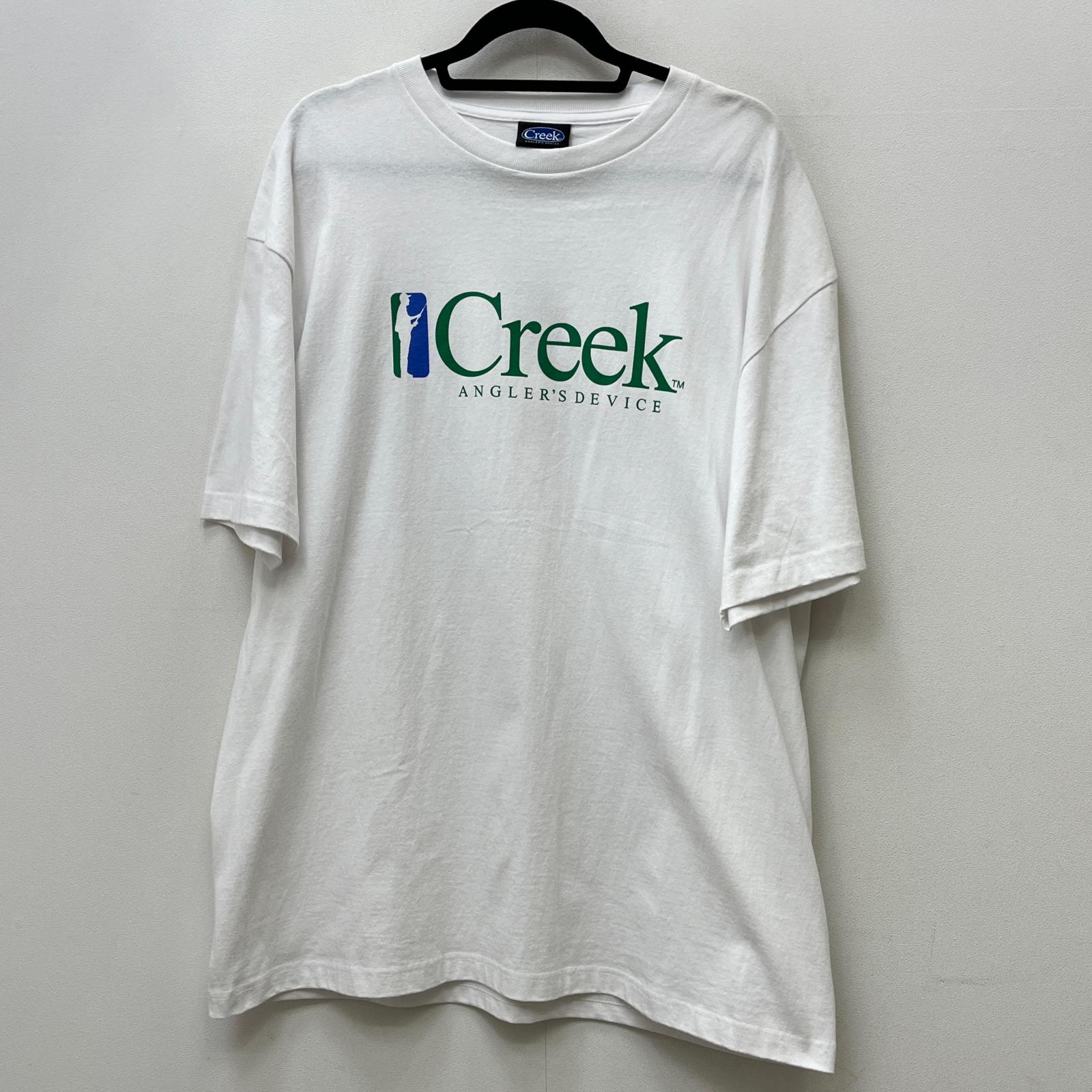 【中古】Creek Angler\u0027s Device | クリークアングラーズデバイス LOGO TEE 半袖Ｔシャツ 白いこと 大いさ：XXL【加古川店】
