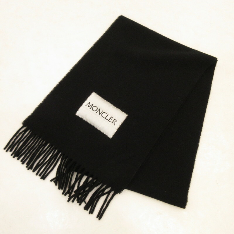 【中古】MONCLER | モンク軌跡 SCIARPA えり巻き G20913C00036 国内置き目品 黒いこと【姫路東店】
