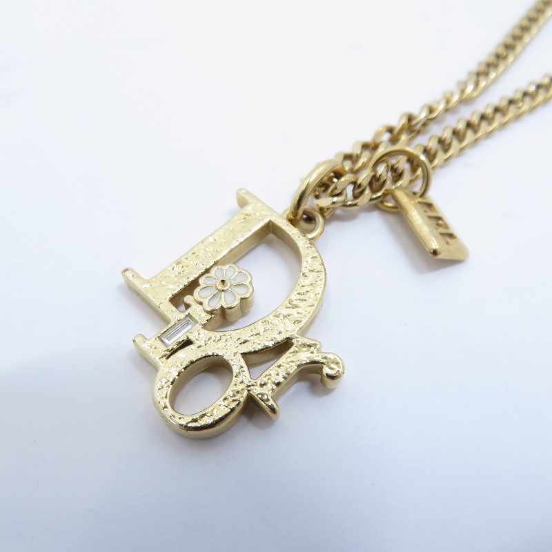 【中古】Dior | ディオール × ERL ネックレス - ゴールド【瀬戸大橋店】