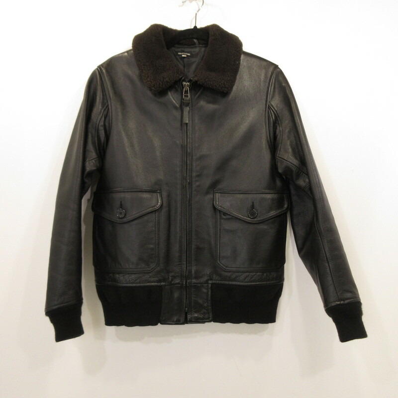 【中古】FREAK'S STORE | フリークスストア G-1 レザー 153-1509 ブラック サイズ：M【姫路東店】｜お宝市番館