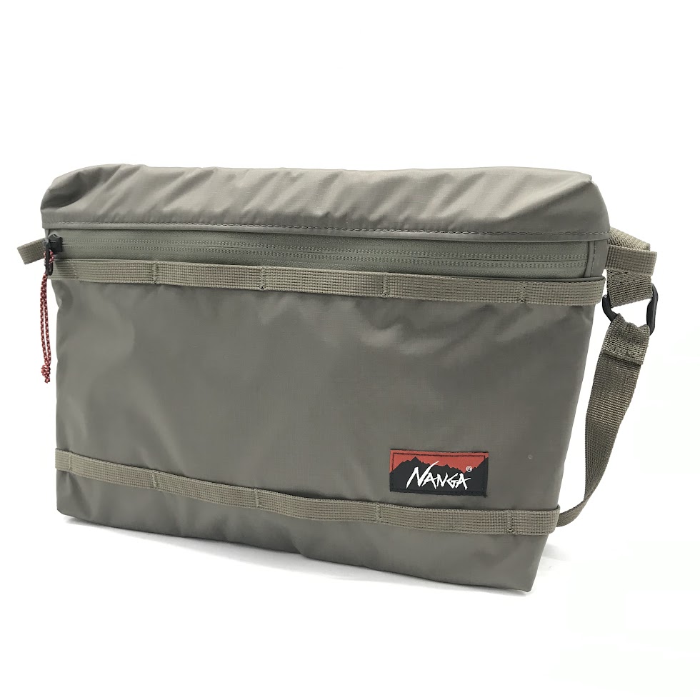 【中古】NANGA | ナンガ AURORA TEX SACOCHE ショルダーバッグ カーキグリーン【倉吉店】