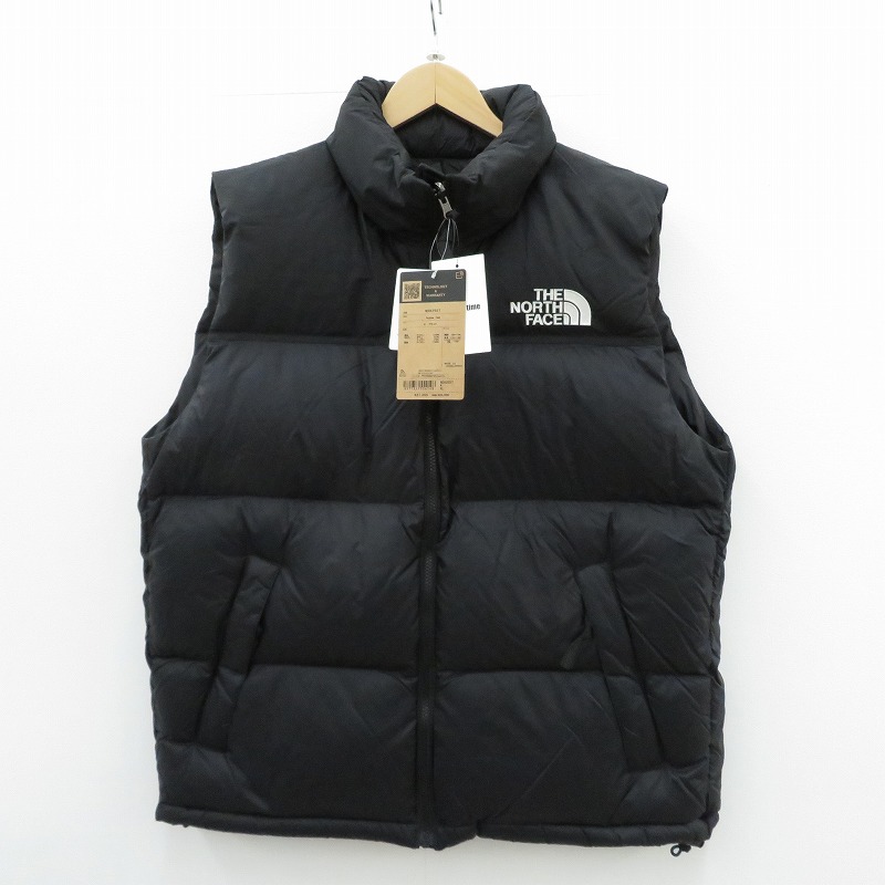 【中古】THE NORTH FACE | ザ・ノースフェイス ヌプシベスト 落ち込むより良い ND92557 黒いこと 大いさ：XL【瀬戸大橋店】