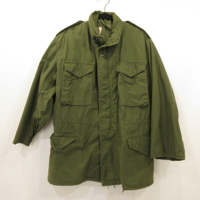【中古】 US ARMY USMC M-65 FIELD JACKET その他アウター 8415-782-2939 70S カーキ サイズ：M【姫路東店】
