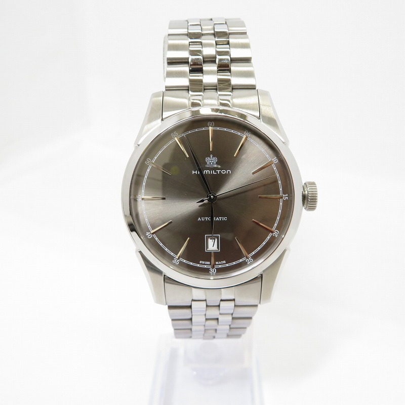 【中古】HAMILTON | ハミルトン American Classic SPIRIT OF LIBERTY AUTO ウオッチ アナログ自動小銃一巻き H424151 しろがね色【瀬戸大橋店】