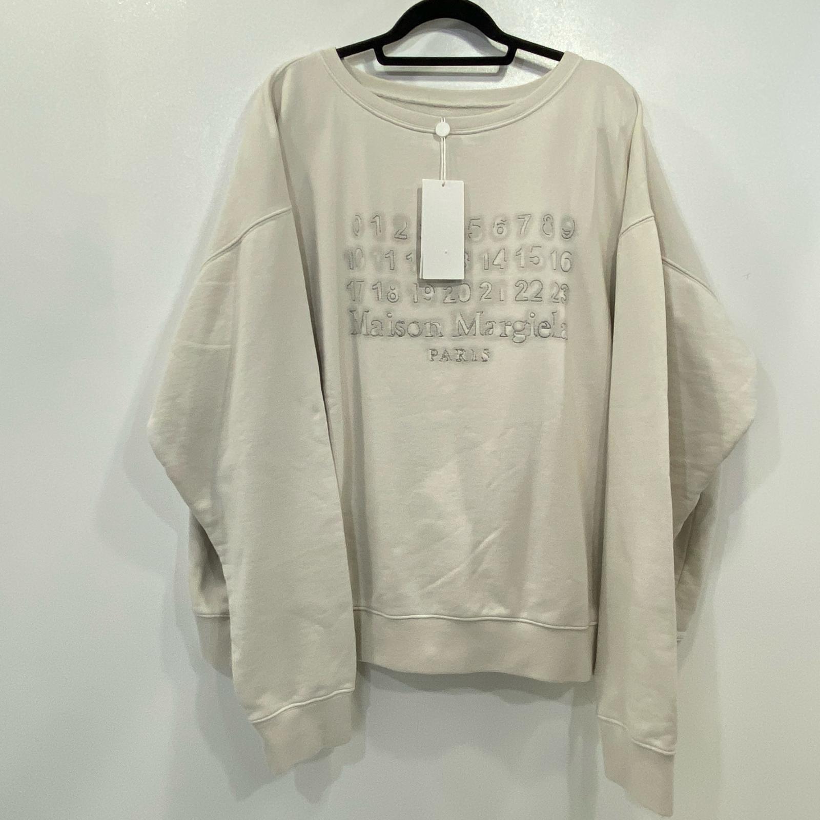 【中古】Maison Margiela | メゾンマルジェラ S50GU0230 スウェットシャツ 2025S/S アイボリー サイズ：M【姫路東店】｜お宝市番館