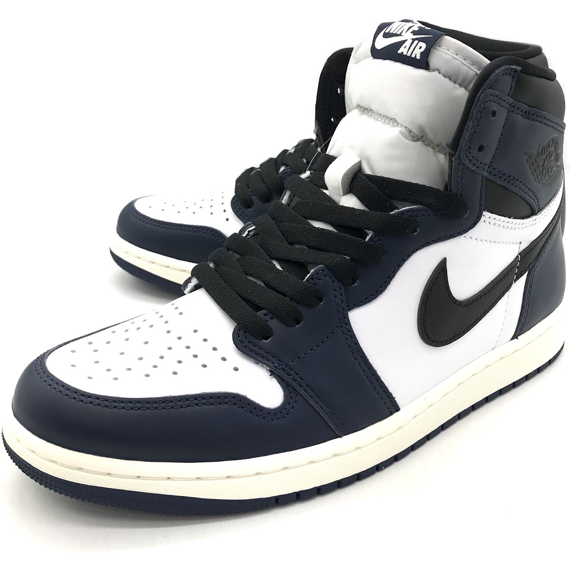 【中古】NIKE | ナイキ AIR JORDAN 1 RETRO HIGH OG MIDNIGHT NAVY スニーカー DZ5485-401 米国海軍 27.5糎【倉吉店】