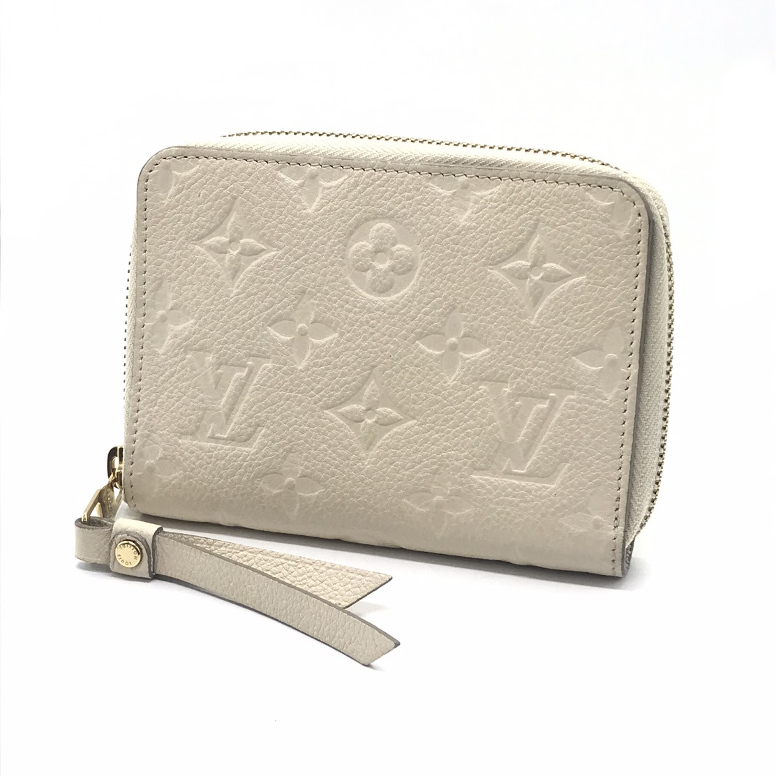 【中古】LOUIS VUITTON | ルイ・ヴィトン モノグラム アン工業プラント ポルトフォイユスクレット ラウンドチャック金入れ 長金入れ M93432 ネージュ【倉吉店】