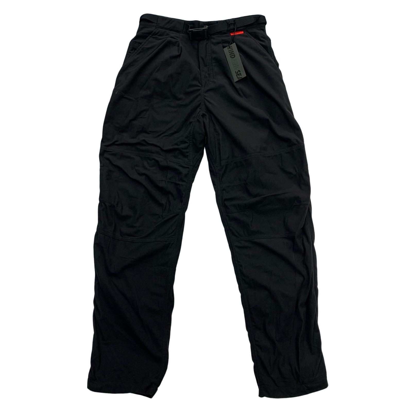 【中古】WIND AND SEA | ウィンダンシーウインダンシー FLEECE PANT ズボン下 WDS-O-CLC-25-Q4-PT-01 黒いこと 大きさ：L【瀬戸大橋店】