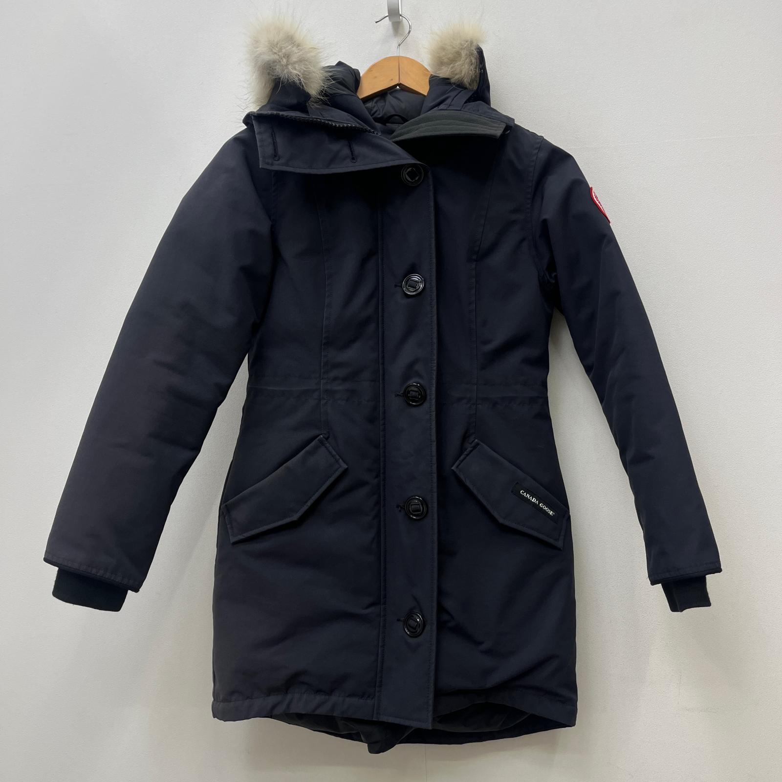 【中古】CANADA GOOSE | カナダグース ROSSCLAIR PARKA ダウンジャケット 2580LA ブラック サイズ：XS【加古川店】