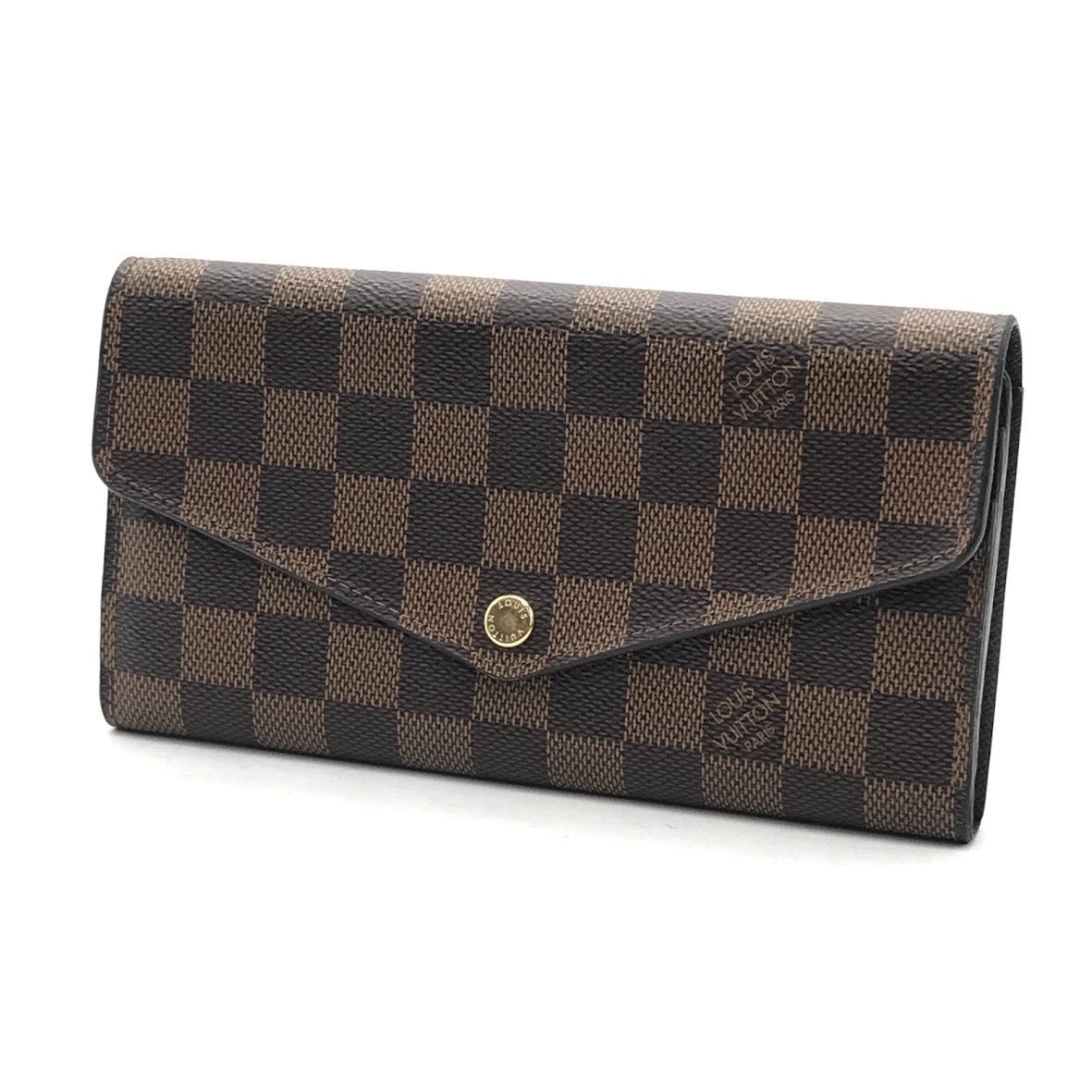 【中古】LOUIS VUITTON | ルイ・ヴィトン ダミエ ポルトフォイユ･サラ 二つ折り長金入れ 長金入れ N63209【倉吉店】