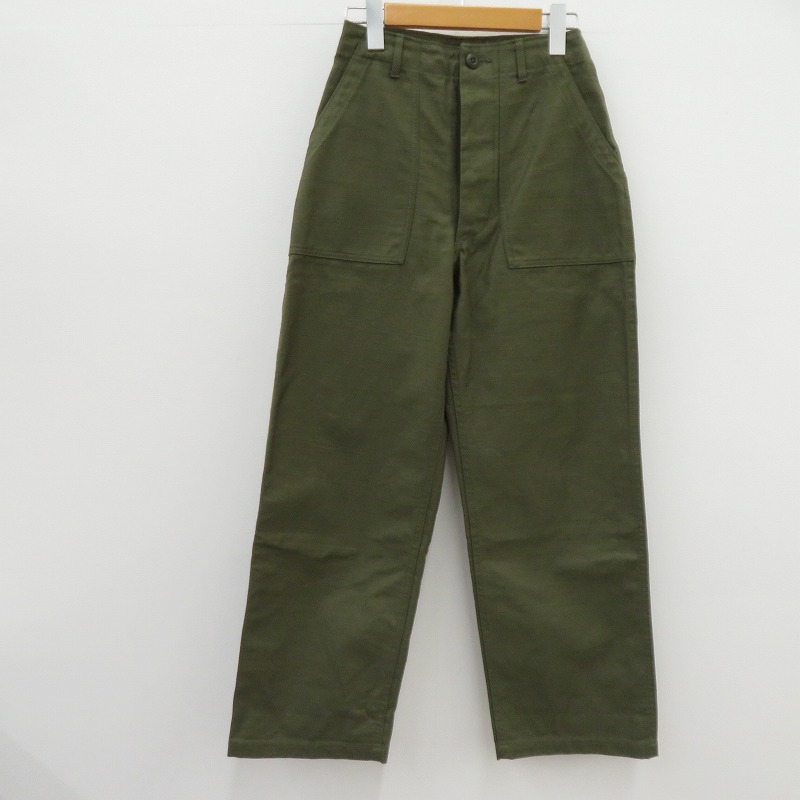 【中古】CIOTA(1LDKコーナー) | シオタ BAKER PANTS (WIDE STRAIGHT) ベイカーパンツ PTLM-152 カーキ サイズ：1【瀬戸大橋店】