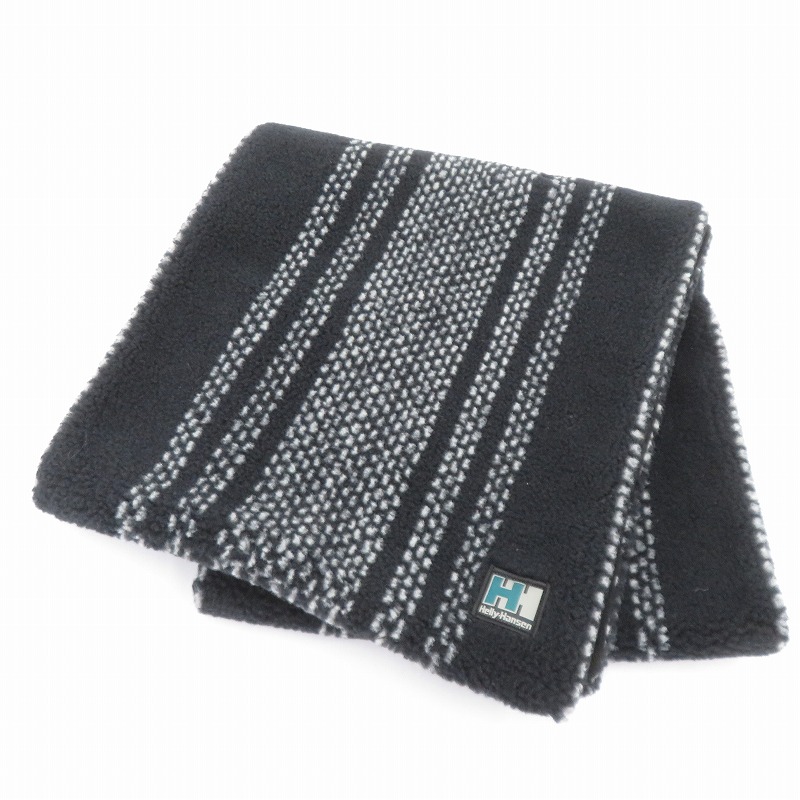 【中古】DESCENDANT | ディセンダント CATPR SCARF FIBERPILE/ HH×DCDT 24aw えり巻き 242HHDS-AC01S 黒いこと【瀬戸大橋店】